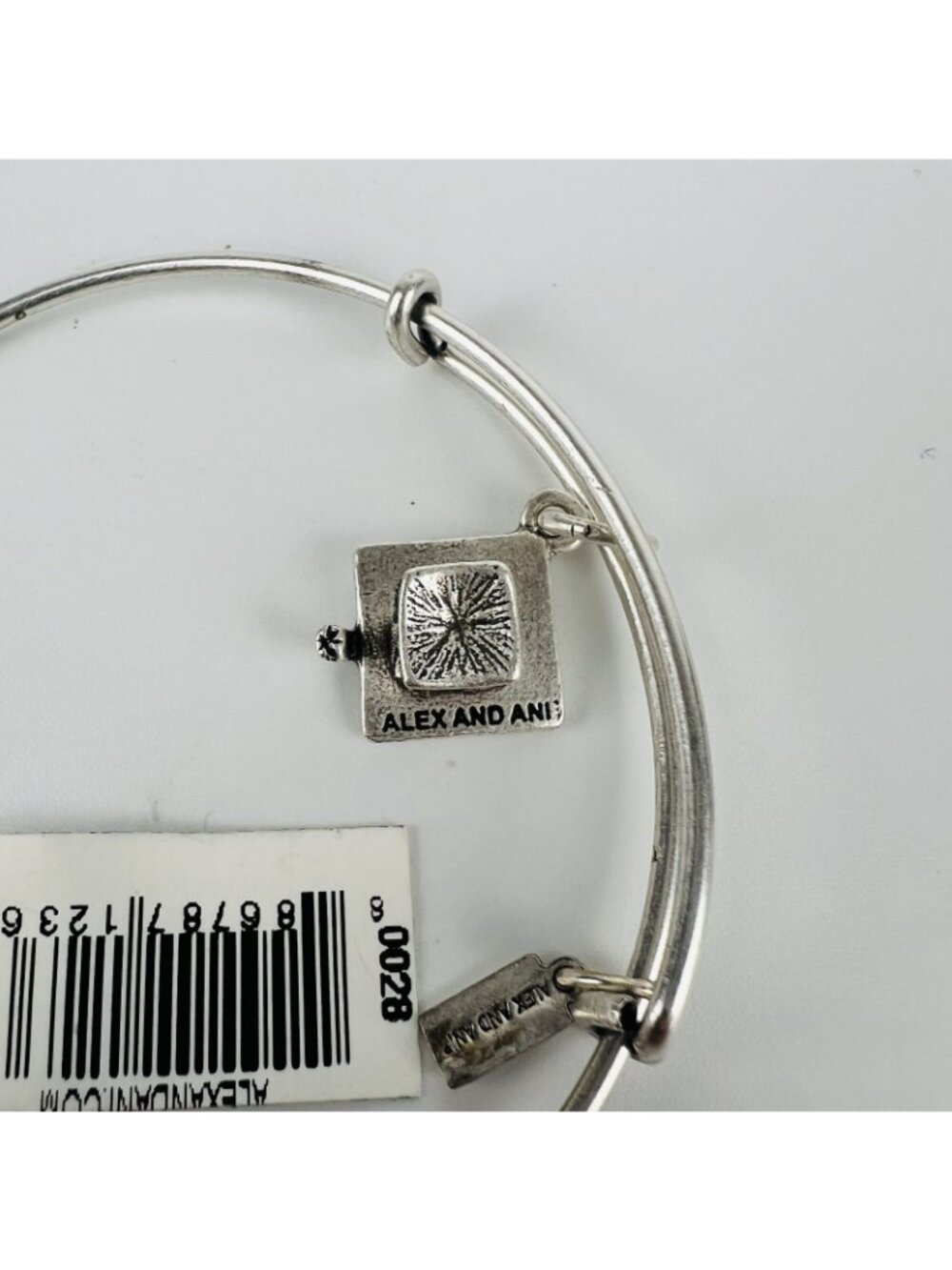 Alex and Ani Graduation Cap 2017 Rafaelian Silver Bangle Bracelet - Picture 4 of 5